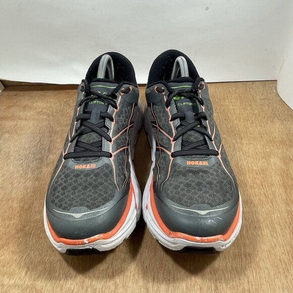 HOKA One One Clifton 2 Women’s Size 11 Running Shoes Grey - Picture 2 of 10